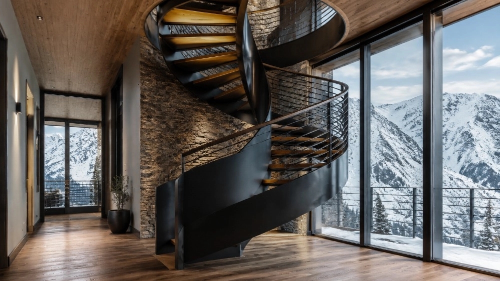 The best material for the construction of the round stairs of Firouzkouh, Tehran, the round stairs of Damavand, Firouzkouh The best material for the construction of the round stairs of Firouzkouh, Tehran, the round stairs of Damavand, Firouzkouh